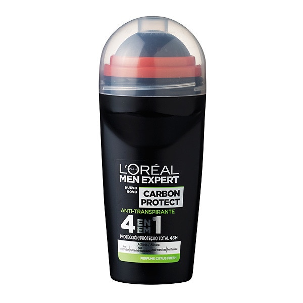 DEO ROLL ON MEN EXPERT LOREAL CARBON PROTECT CITRUS 50ML