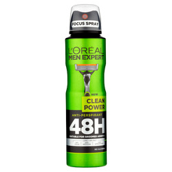 DEO LOREAL CLEAN POWER MEN EXPERT 150ML SP