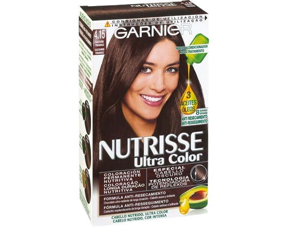 COLORANTE NUTRISSE 4/15 CASTANHO TIRAMISU GARNIER