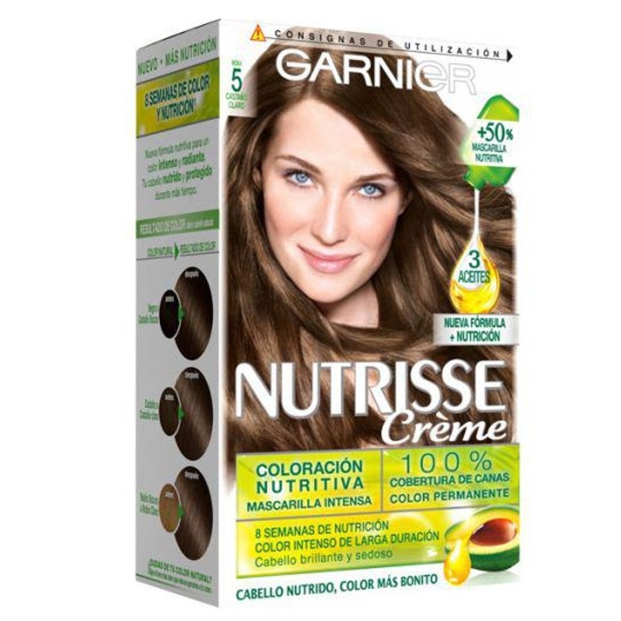 COLORANTE NUTRISSE 5 CASTANHO CLARO GARNIER