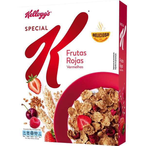 CEREAIS KELLOGGS SPECIAL K FRUTOS VERMELHOS 300GR