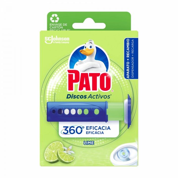 BLOCO SANITARIO DISCOS APA LIMA PATO 36ML