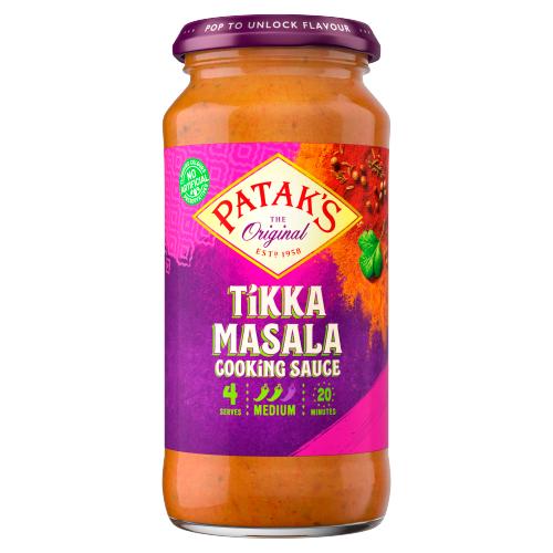 MOLHO PATAK'S TIKKA MASALA 450GR