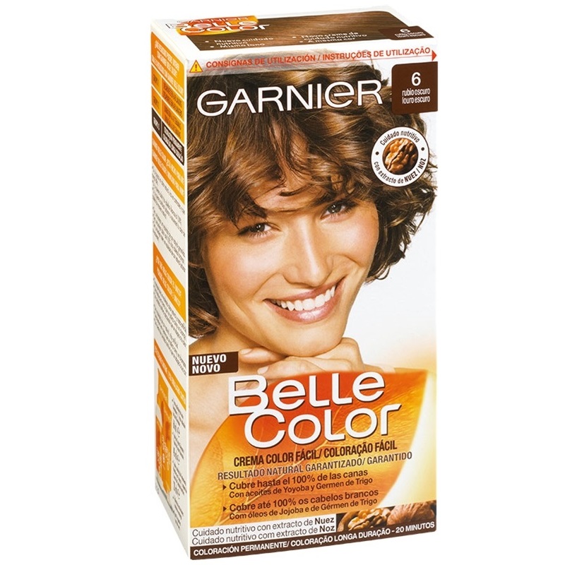 COLORANTE BELLE COLOR N.º 6 LOURO ESCURO GARNIER