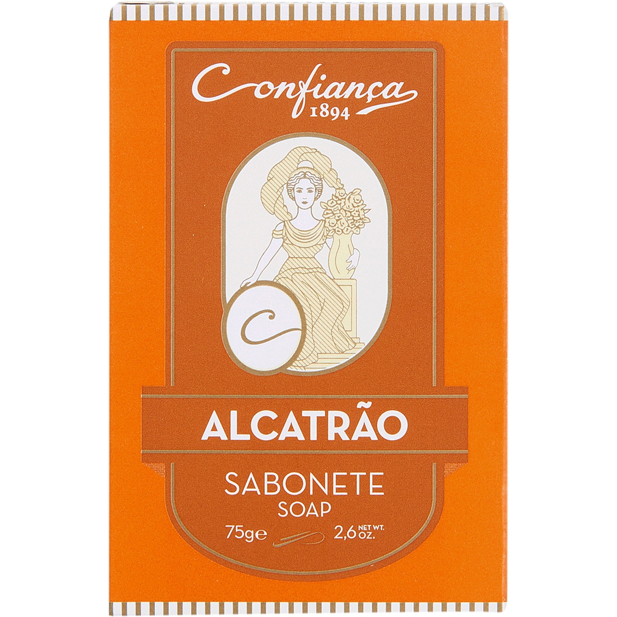 SABONETE ALCATRÃO CONFIANÇA 75GR