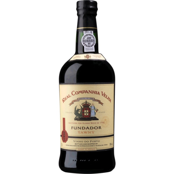 VINHO PORTO FUNDADOR TAWNY 75CL REAL COMPANHIA VELHA