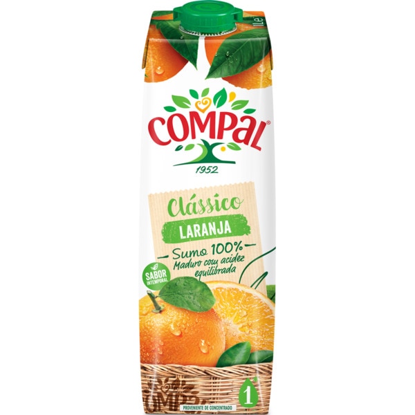 SUMO COMPAL FRESH LARANJA 1L