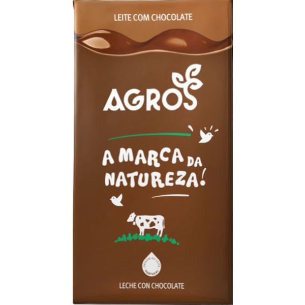 LEITE AGROS CHOC 1L