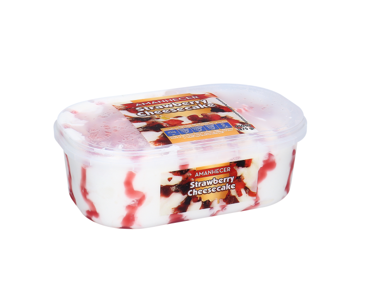 GELADO AMANHECER STRAWBERRY CHEESECAKE 950ML
