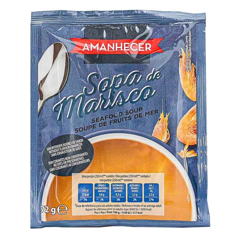 SOPA MARISCO AMANHECER 72GR