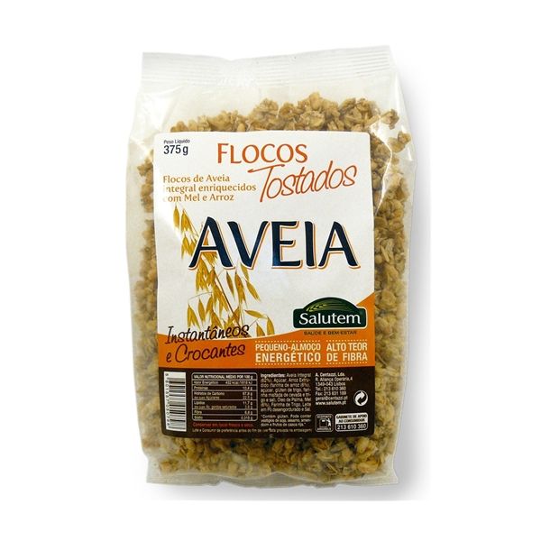 FLOCOS AVEIA TOST SALUTEM 375GR