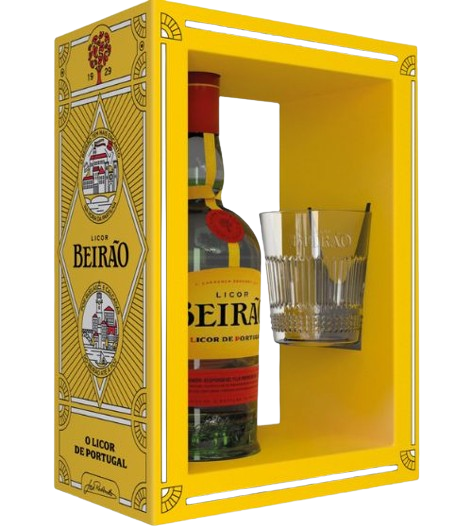 LICOR BEIRÃO 70CL + COPO