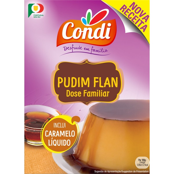 PUDIM FLAN CONDI C/CARAMELO LIQ 190GR