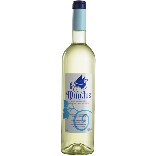 VINHO BRANCO SELECCIONADO MUNDUS 75CL
