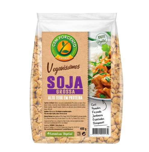SOJA GROSSA CEM PORCENTO 400GR