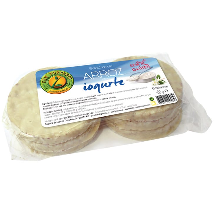 BOL 100%ARROZ IOG 100GR