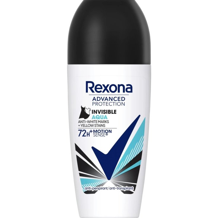DESODORIZANTE ROLL ON INVISIBLE AQUA REXONA 72H 50ML