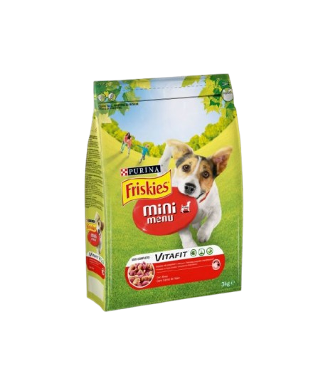 ALIM CÃO FRISKIES MINI MENU 3KG VITAFIT