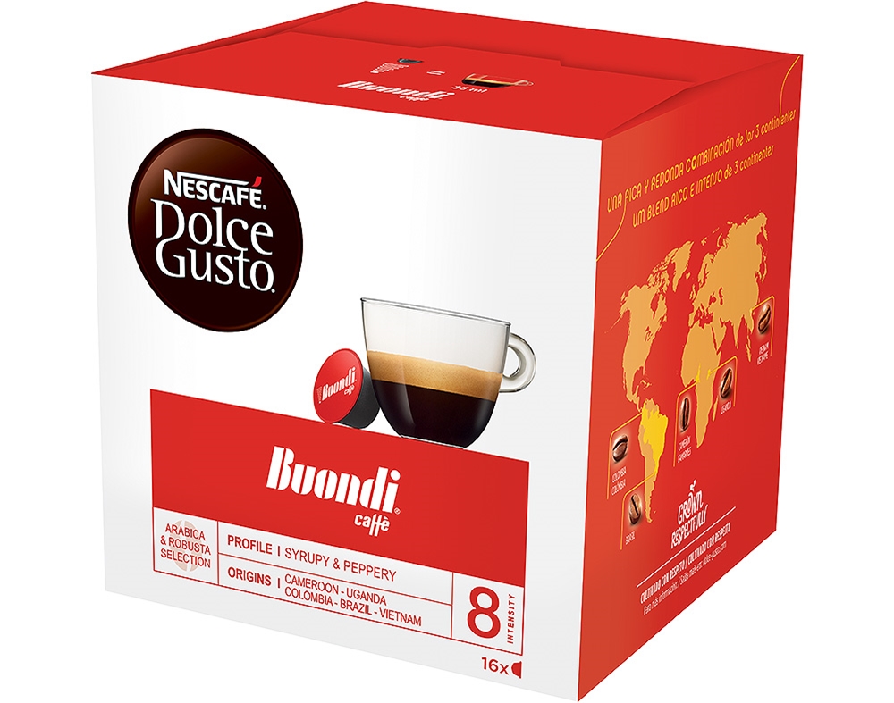 DOLCE GUSTO CAFÉ BUONDI 16CAPS