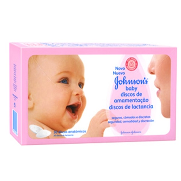 DISCOS AMAMENTAÇÃO JOHNSONS BABY 30UN