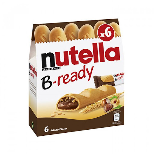 SNACK NUTELLA BREADY T6 132G