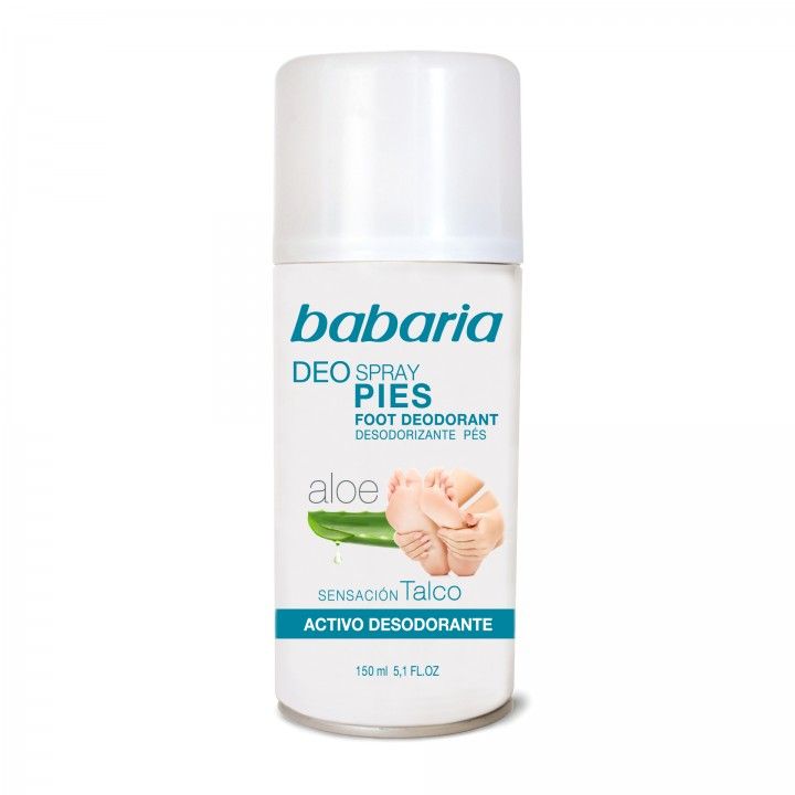 DEO PÉS TALCO ALOE SP BABARIA 150ML