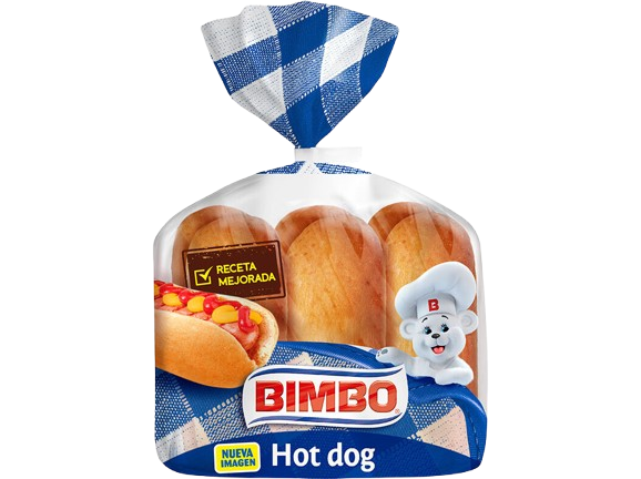 PÃO HOT DOG BIMBO 6UN