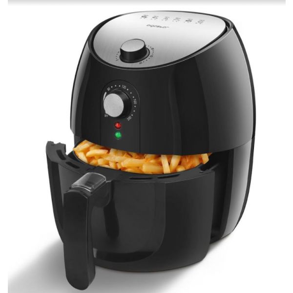 FRITADEIRA SEM OLEO 1500W 3.5LTS PRETO/INOX AIGOSTAR