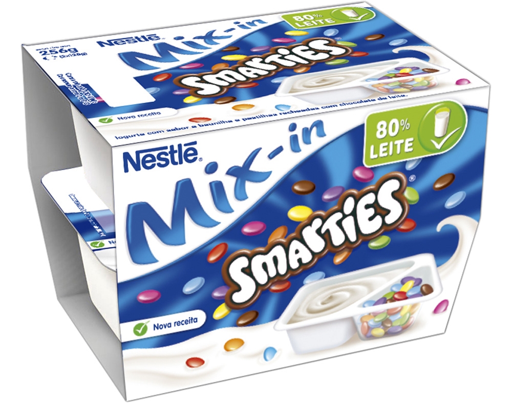 IOG SMARTIES BAUNILHA 2X128G