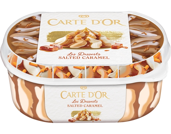 GELADO CARTE D'OR ART SALTED CARAMEL 900ML