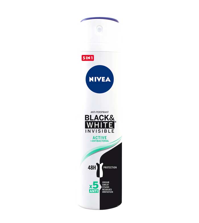 DEO NIVEA INVISIBLE B&W ACTIVE 200ML
