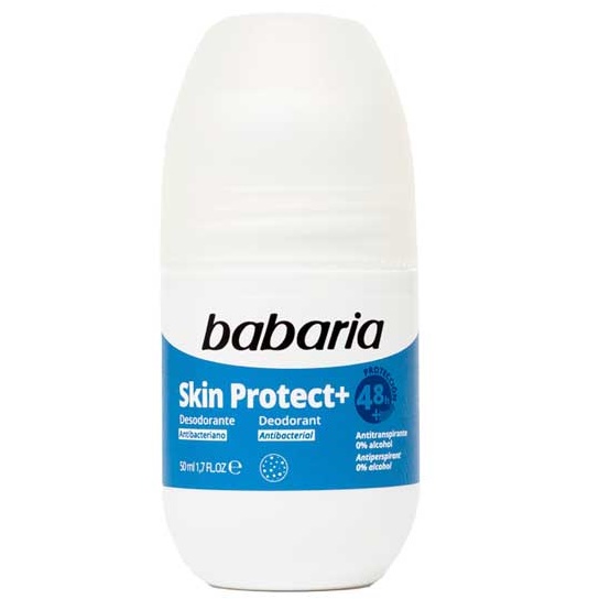 DESODORIZANTE BABARIA SKIN PROTECT 50ML ROLL ON