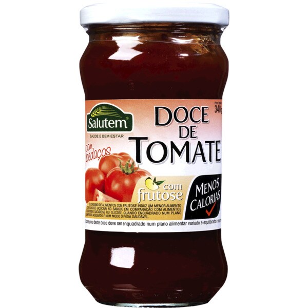 DOCE C/FRUTA TOMATE SALUTEM 330GR