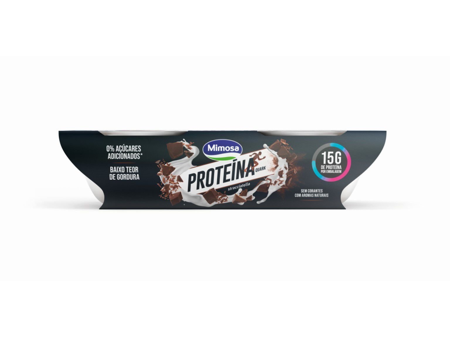 IOGURTE MIMOSA PROTEÍNA QUARK STRACCIATTELA 2X140G