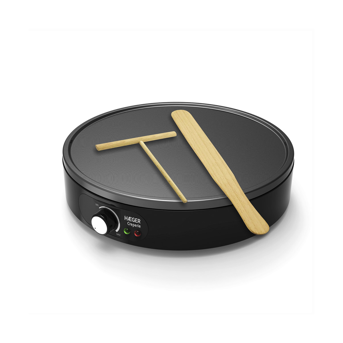 MÁQUINA DE CREPES HEAGER 1000W 30CM