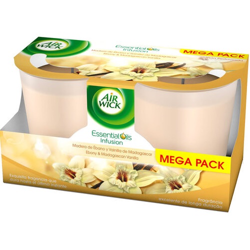 VELA EXOTIC VANILLA AIRWICK PACK2