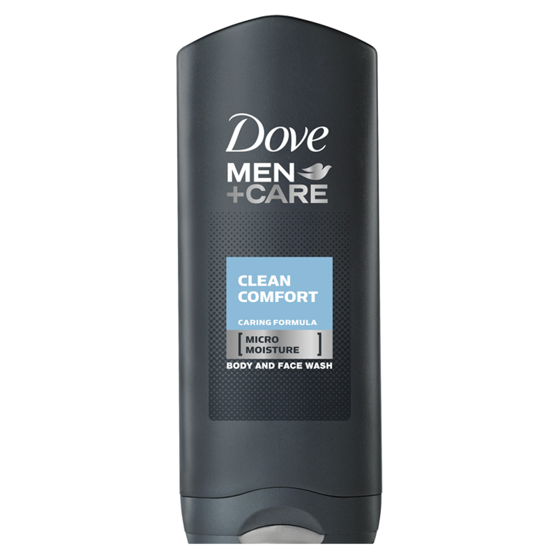 GEL DE BANHO DOVE MEN CLEAN CONFORT 400ML