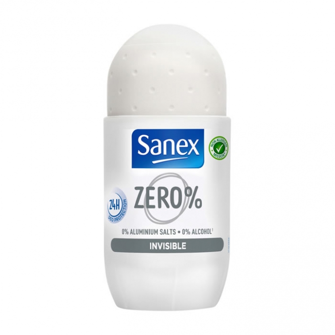 DEO R ON SANEX ZERO% INVISIBLE 50ML