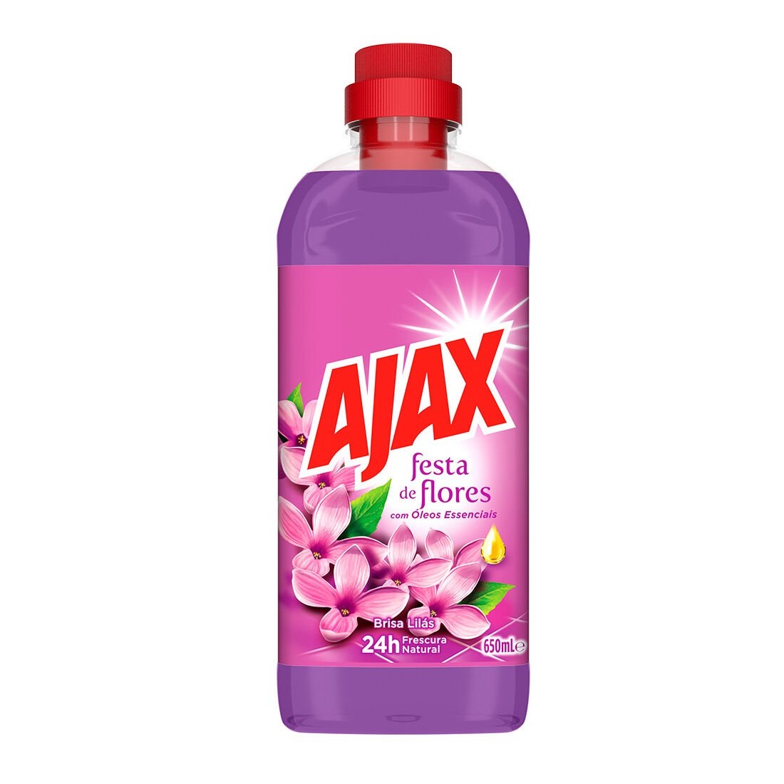 LAVA TUDO AJAX BRISA LILÁS 650ML