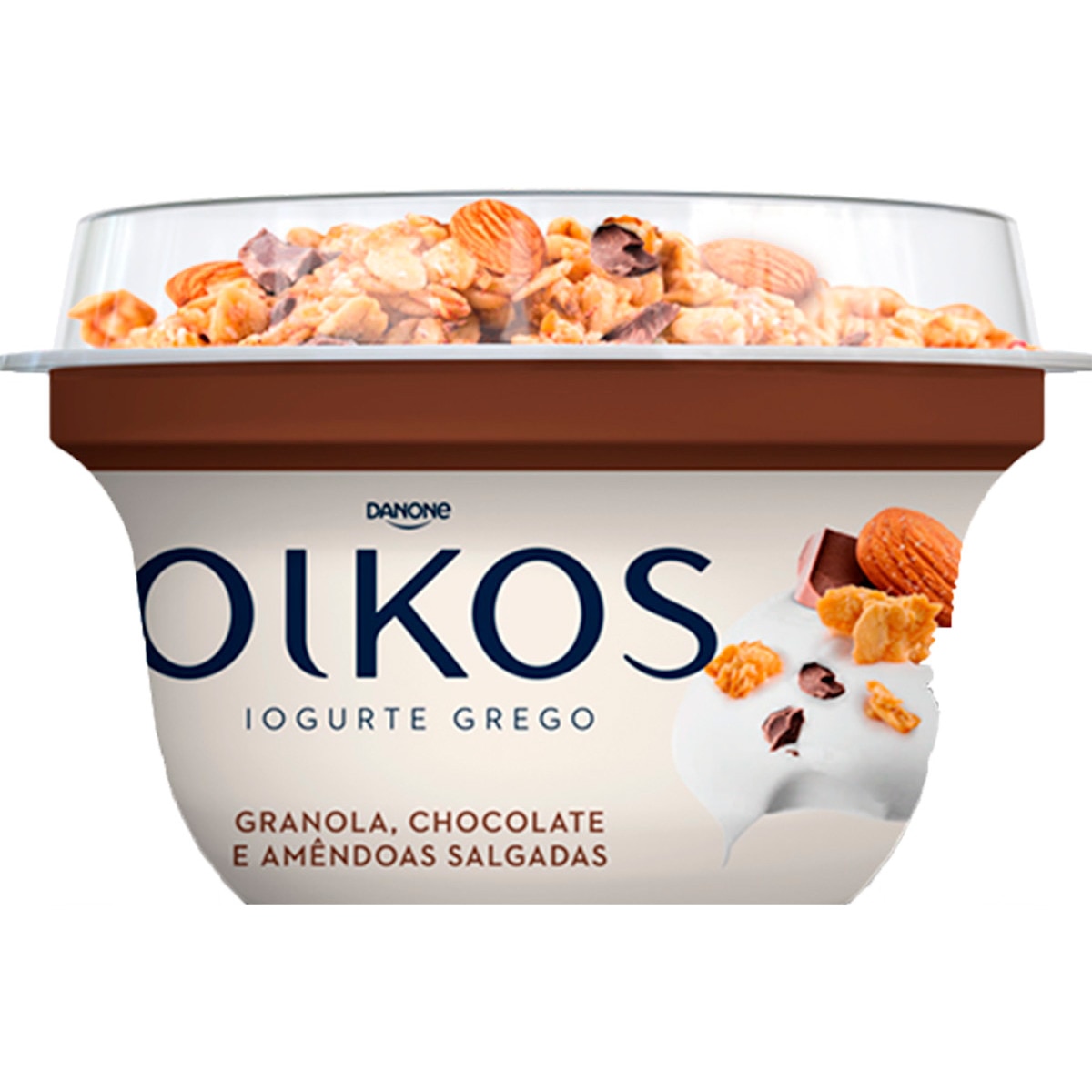IOGURTE GREGO OIKOS GRANOLA MORANGO 118G