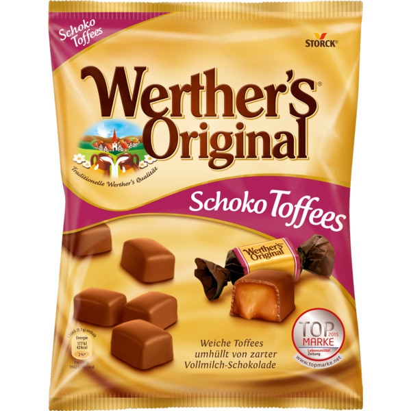 REBUÇADOS WERTHER'S CHOC 120GR