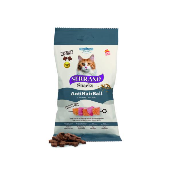 SNACK SERRANO GATO SALMÃO ATUM 50GR