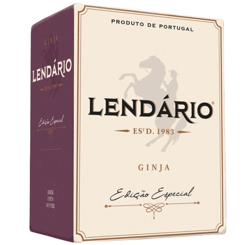 VINHO GINJA TINTO LENDÁRIO AROMATIZADO 5L
