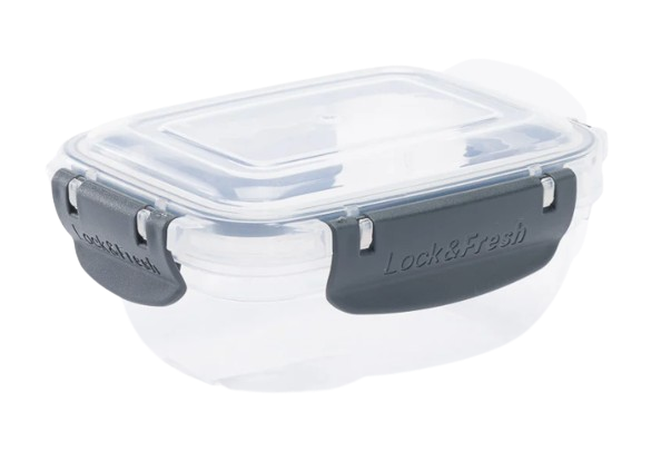 CAIXA P/ ALIMENTOS CINZA 30861 550ML