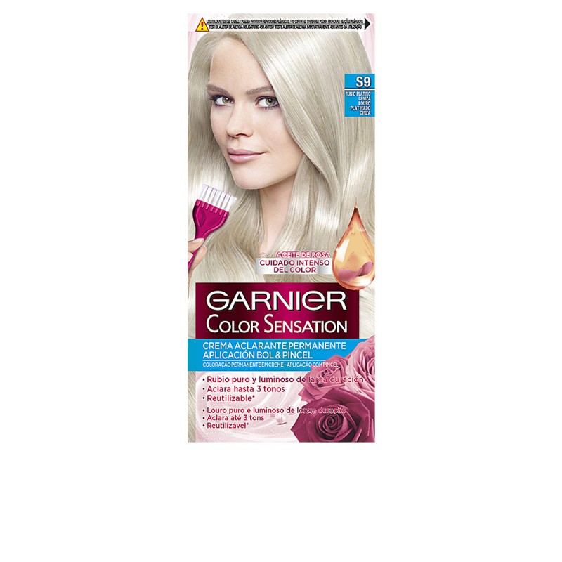 COLORANTE NUTRISSE SENTATION 59 LOURO PLATINADO GARNIER