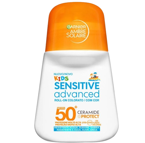 PROTETOR SOLAR AMBRE SOLAIRE ROLL ON KIDS SENSITIVE 50+ 50ML