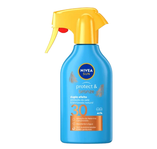 PROTETOR SOLAR SPRAY PROTECT & BRONZE NIVEA FP30 270ML