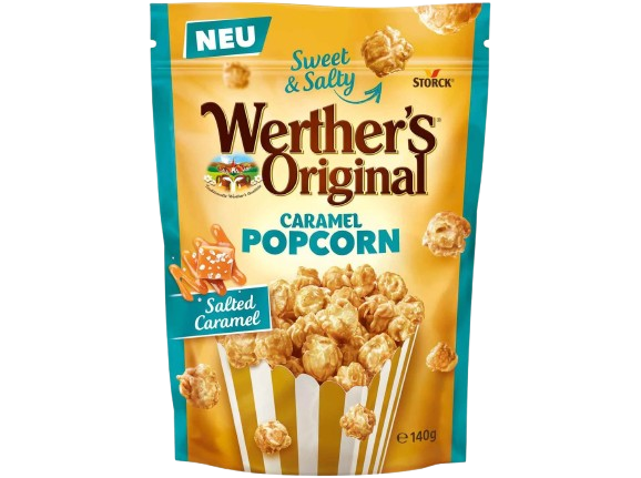 PIPOCAS CARAMELO SALGADO WERTHER'S ORIGINAL 140GR