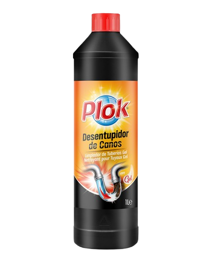 DESENTUPIDOR CANOS GEL PLOK 1L