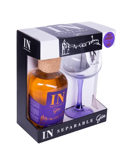 GIN IN SEPARABLE MARACUJÁ 70CL + COPO
